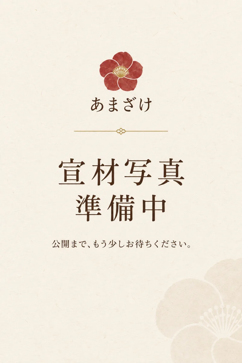 つきのさんの宣材写真準備中